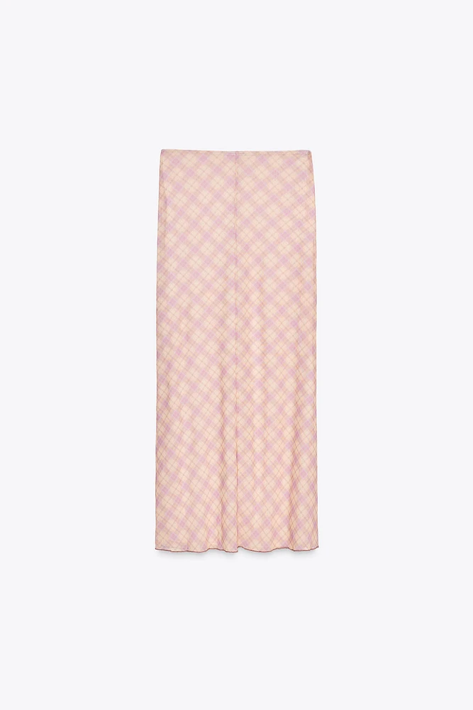 JUPE EN TULLE IMPRIMÉE