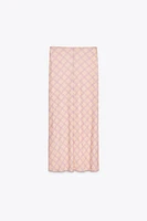 JUPE EN TULLE IMPRIMÉE