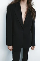 VESTE OVERSIZE EN MOLLETON
