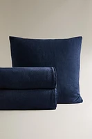 PLAIN LINEN BEDSPREAD
