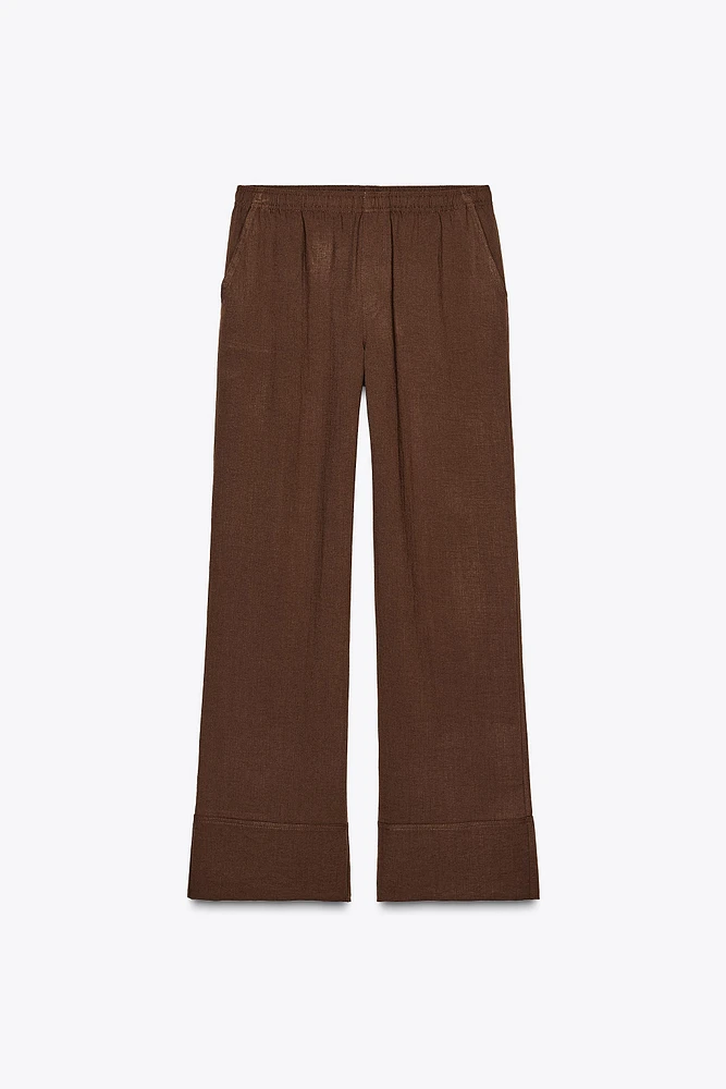 PANTALON STYLE PYJAMA