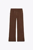 PANTALON STYLE PYJAMA