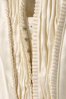 VESTE CORSET AVEC LIN KATE MOSS X ZARA