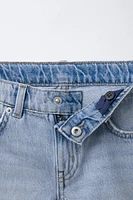 BERMUDA EN DENIM STRAIGHT FIT