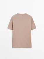 Lightweight linen blend T-shirt