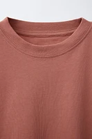 THREE-PACK OF STRIPED AND PLAIN T-SHIRTS