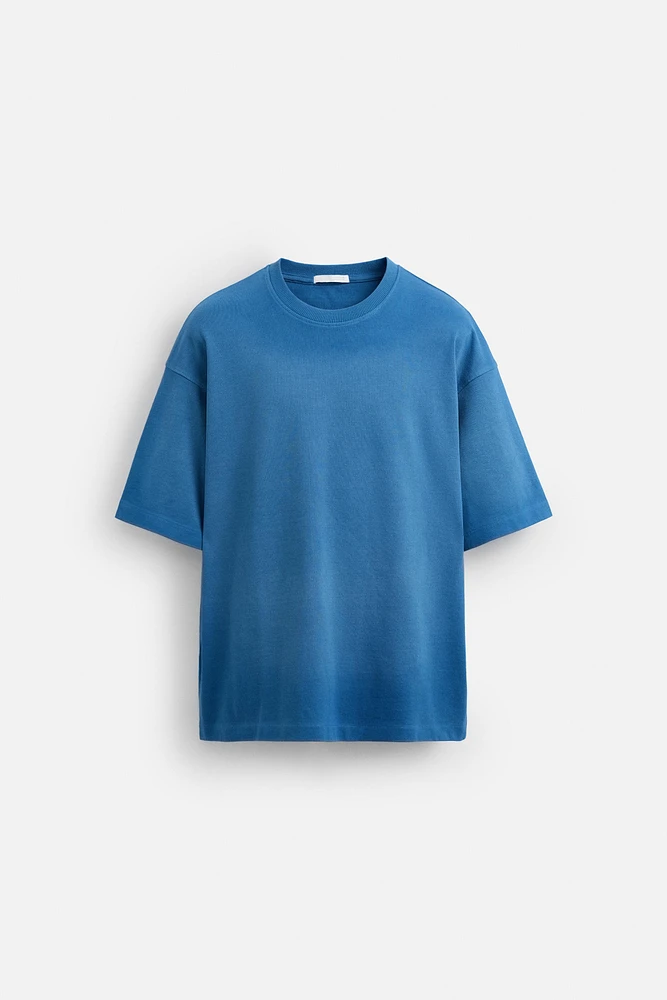 T-SHIRT RELAXED FIT DÉLAVÉ SPRAY