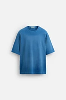 T-SHIRT RELAXED FIT DÉLAVÉ SPRAY