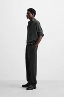 FLOWY PLEATED PANTS