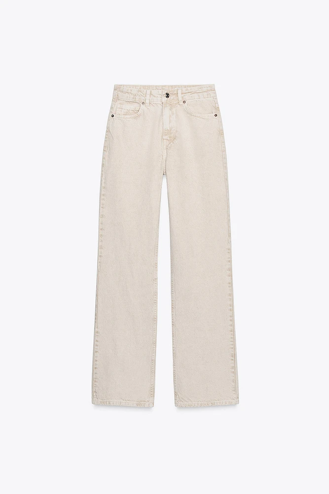 STRAIGHT LEG LONG LENGTH Z1975 JEANS WITH A HIGH WAIST