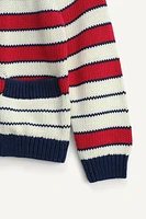 LIMITED EDITION STRIPED KNIT JACKET