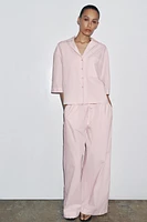 ZW COLLECTION WIDE LEG PANTS