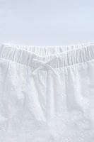 ZARA TIMELESS - PANTALON JUPE-CULOTTE BRODÉ SUISSE