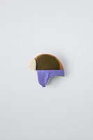 FAUX SHEARLING EAR FLAP HAT SKI COLLECTION