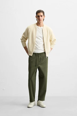 PANTALON COUPE CAROTTE