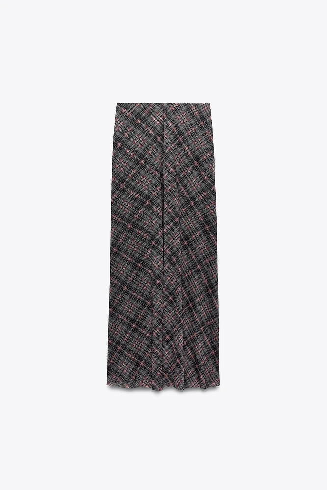 JUPE EN TULLE À CARREAUX