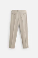 100% WOOL SUIT PANTS