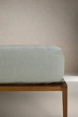 DRAP-HOUSSE ENFANT CARREAUX VICHY