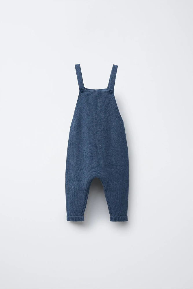 KNIT OVERALLS