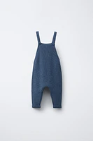 KNIT OVERALLS