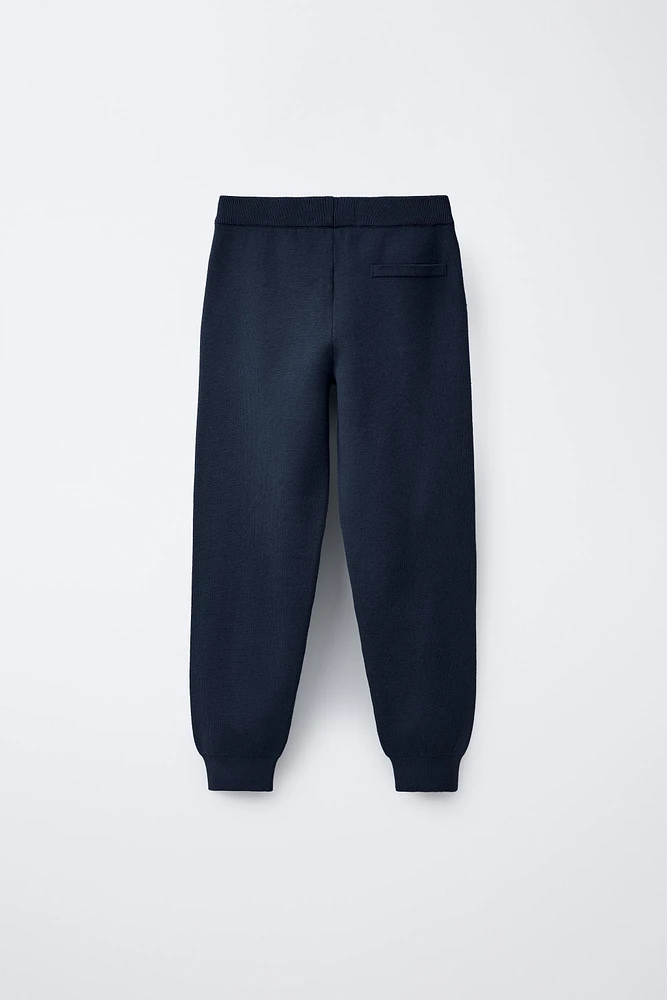 SOFT KNIT JOGGER PANTS