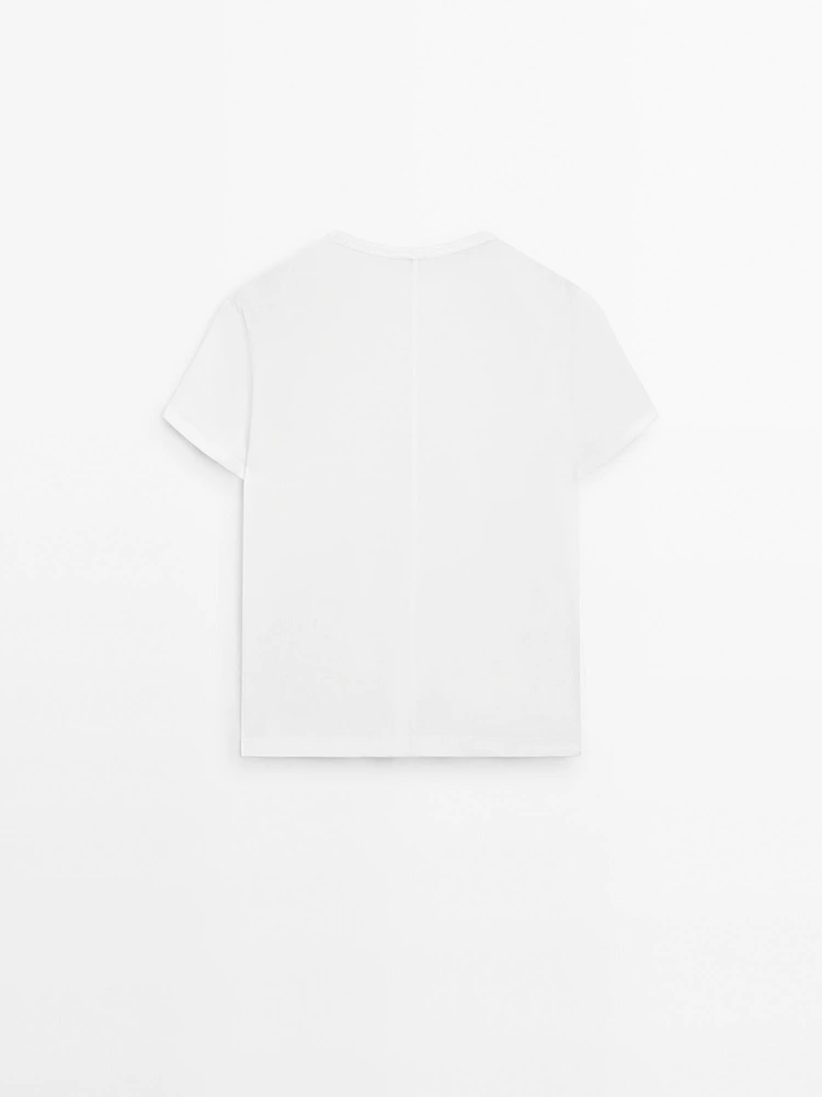 T-shirt à manches courtes 100 % coton