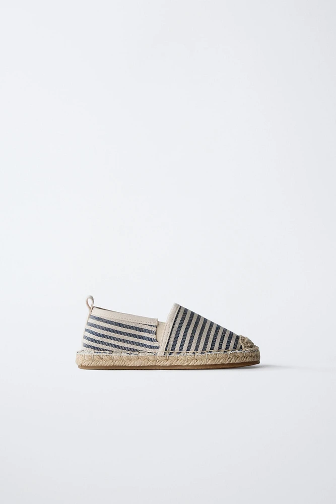 STRIPED ESPADRILLES