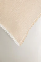 HOUSSE DE COUSSIN FRANGES