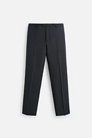 PINSTRIPE SUIT PANTS