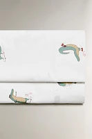 CHILDREN’S CROCODILE FLAT SHEET