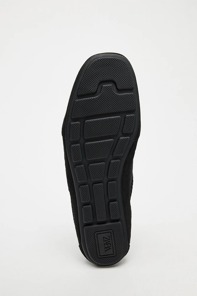 MESH DERBY SHOES