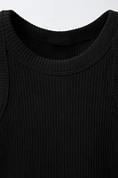 RIBBED SWIMMER T-SHIRT