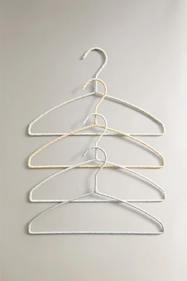 SET OF LINED BABY HANGERS (SET OF 4)