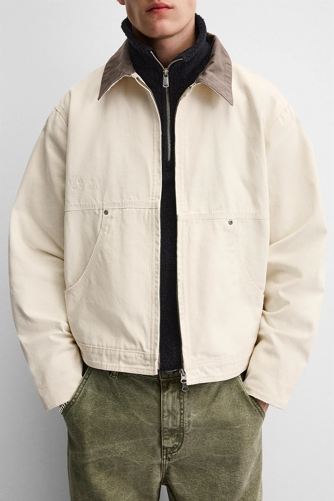 VESTE À IMPRIMÉ ÉCLABOUSSURES