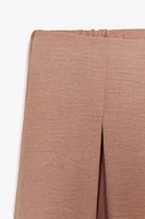 PANTALON FLUIDE À PINCES