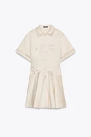 ROBE COURTE ÉVASÉE