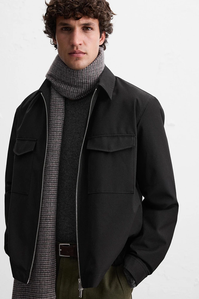 REGULAR FIT PADDED OVERSHIRT