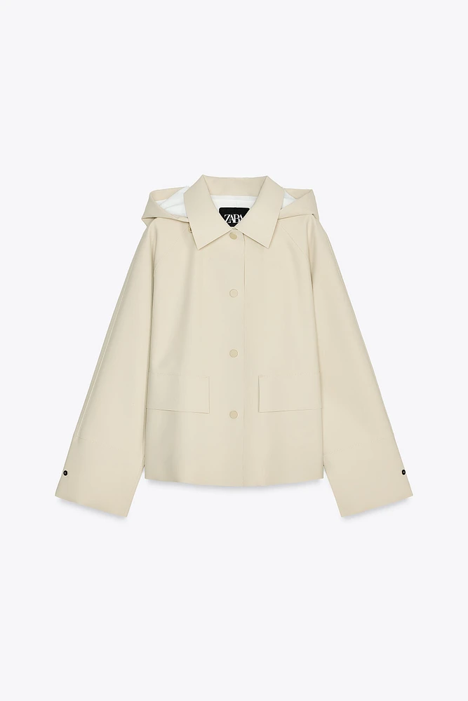 ZW COLLECTION WATER RESISTANT RUBBERIZED JACKET