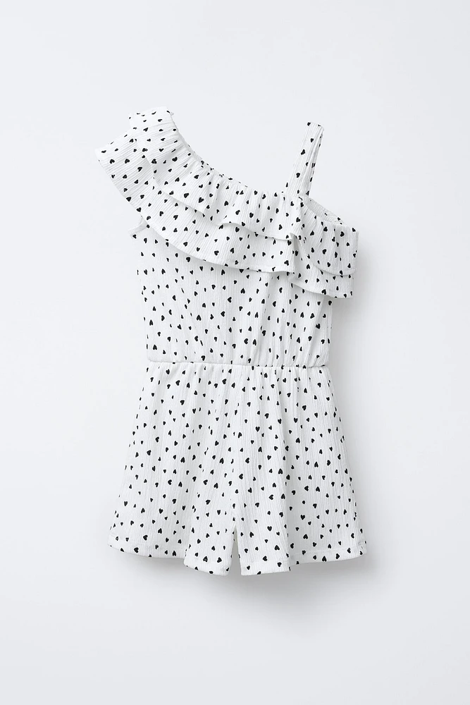 HEART SHORT JUMPSUIT