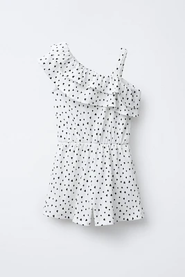 HEART SHORT JUMPSUIT