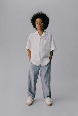 CHEMISE EN COTON LIN