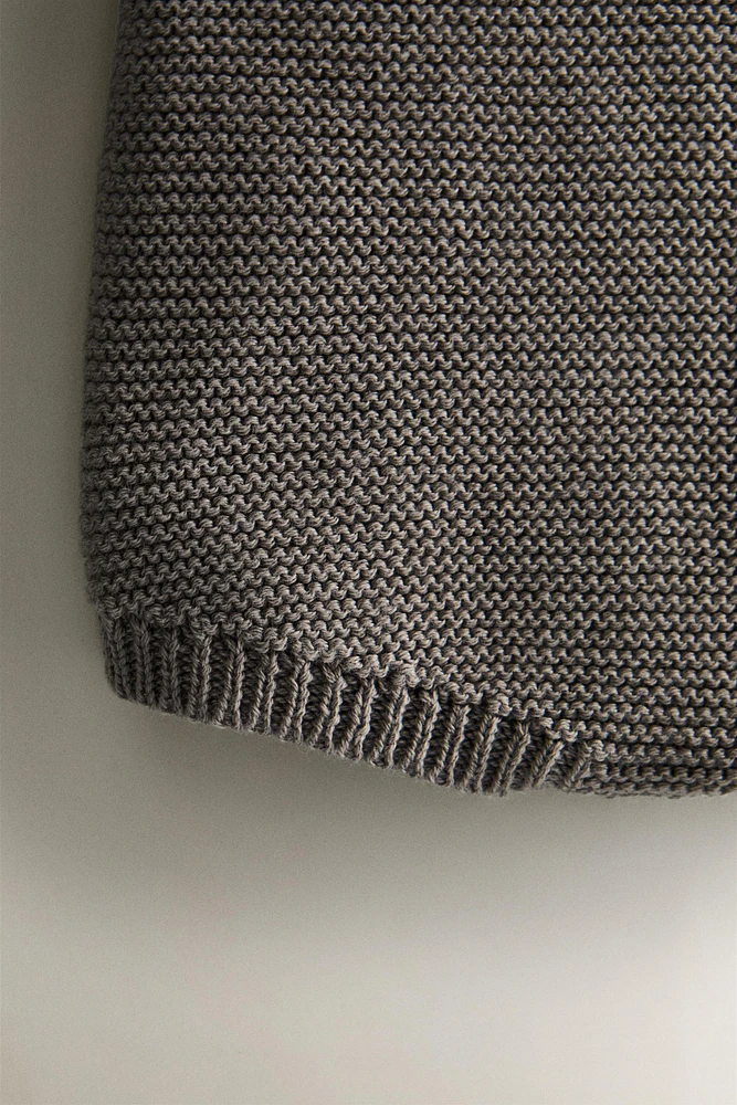 CHILDREN’S CHUNKY KNIT DUNGAREES