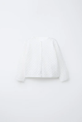 OPEN KNIT CARDIGAN