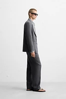 100% LINEN SUIT PANTS