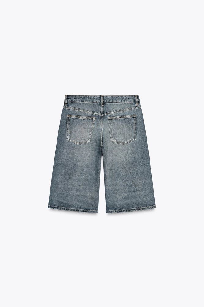 ZW COLLECTION DENIM BERMUDA SHORTS