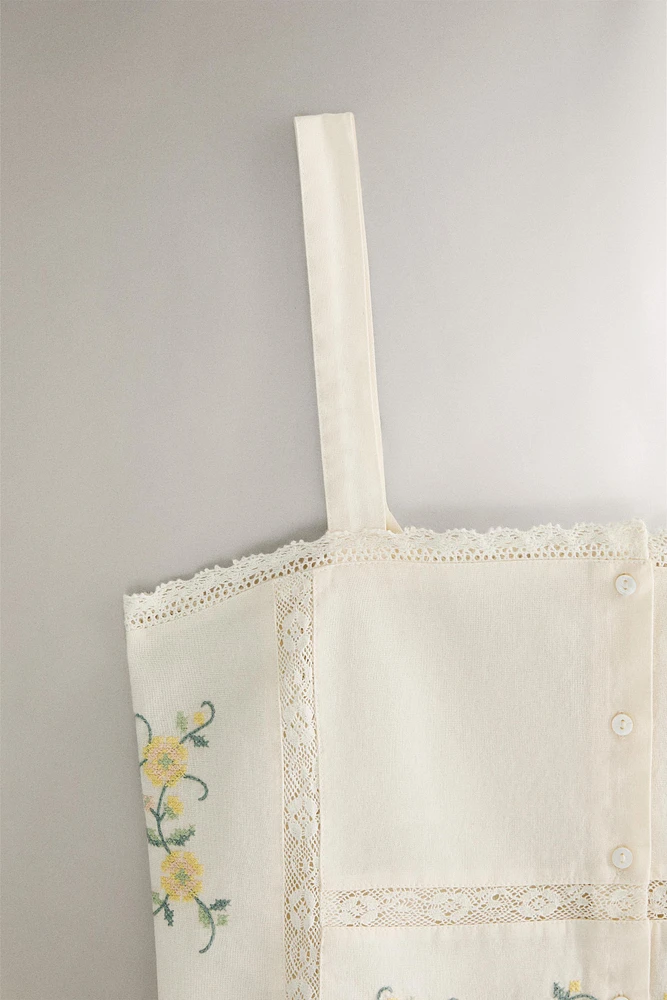 COTTON TOP WITH EMBROIDERY