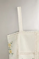 COTTON TOP WITH EMBROIDERY