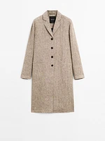 Lightweight 100% linen coat