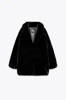 FAUX FUR COAT