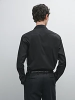 Slim fit stretch shirt